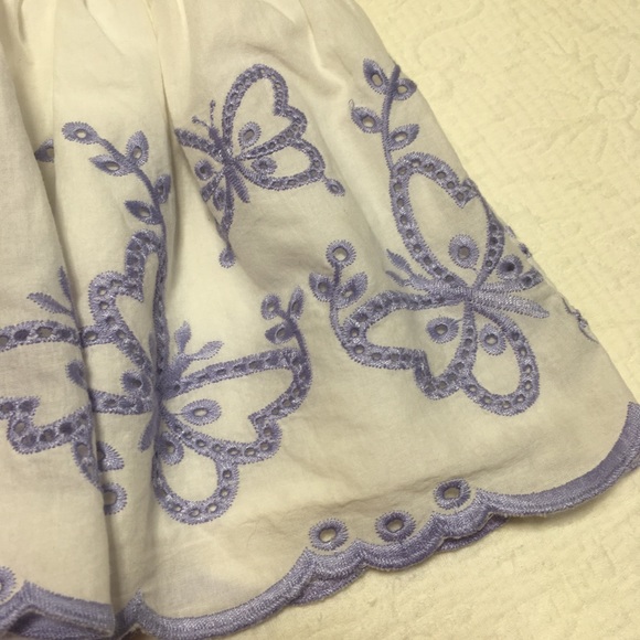 18m (4/$20) Eyelet Butterfly Lined Skirt by Cat & Jack - Picture 2 of 9